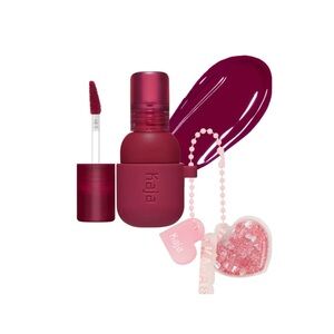 NWT Kaja Jelly Charm Lip and Blush Stain Keychain- Cherry Spritz